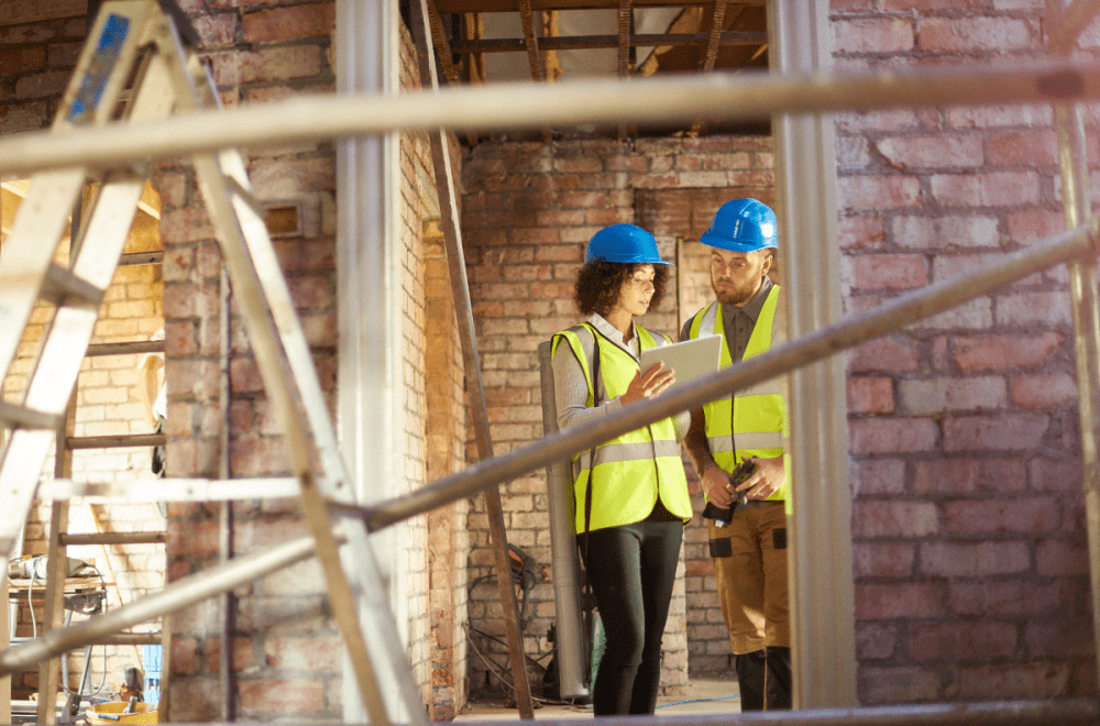 asseveratori superbonus verificano avanzamento lavori nel cantiere