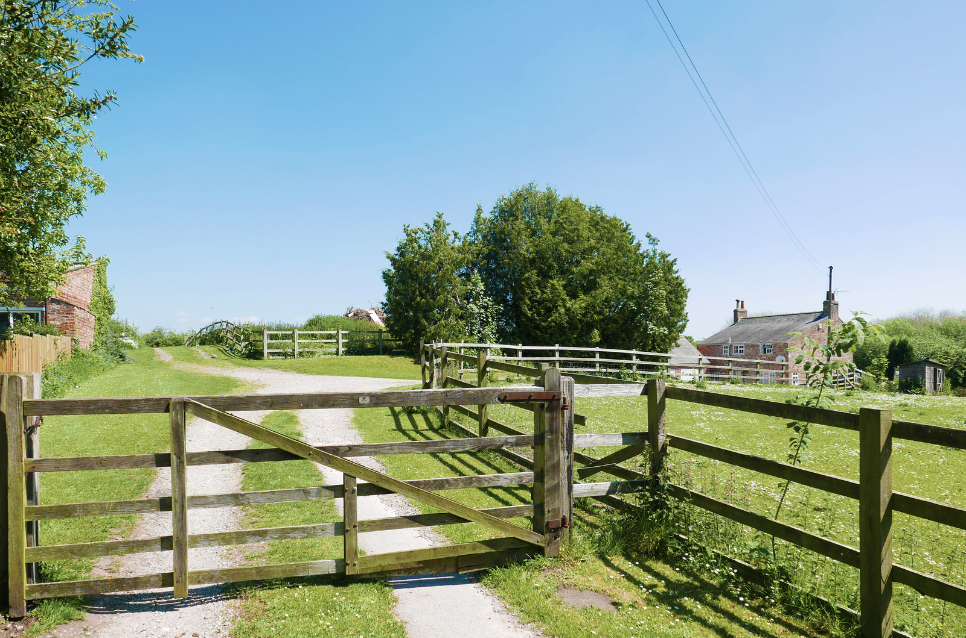 Sentiero soggetto a servitù di passaggio